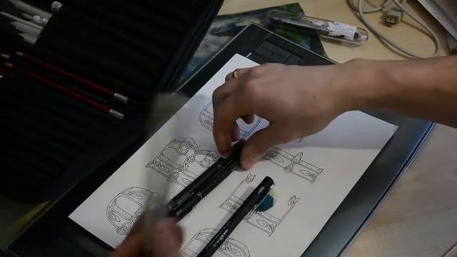 Обзор инструмента для рисования. смотреть онлайн