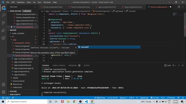 Class Binding Angular | Angular Tutorial | NSCODE смотреть онлайн