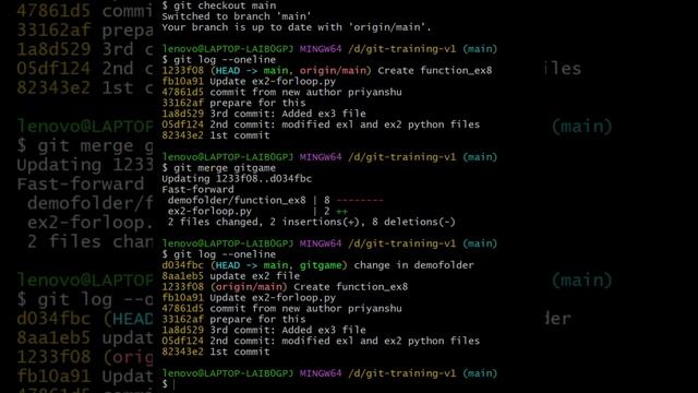 Fast Forward Merge in Git смотреть онлайн