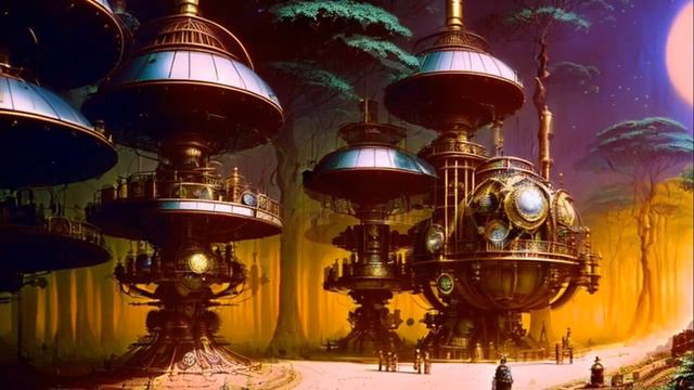 Steampunk Dystopia #lofi #studymusic #relaxingmusic #lofimusic #lofistudy #ai #midjourney смотреть онлайн
