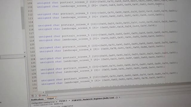 Writing on a 7 inch TFT monitor with the PIC18F6722 смотреть онлайн