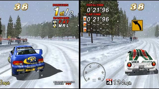 Sega Rally 2 VS Races (Arcade)