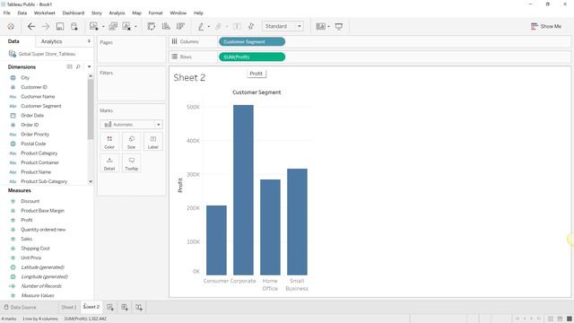 Tableau Basics | Dashboards, Worksheets, Workbooks смотреть онлайн