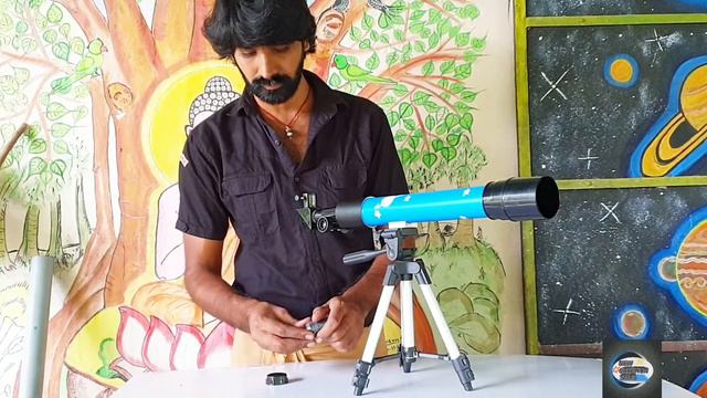 Refractor telescope 50/ 500 homemade || for kids смотреть онлайн