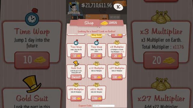 AdVenture Capitalist 1.2 Mod Apk смотреть онлайн