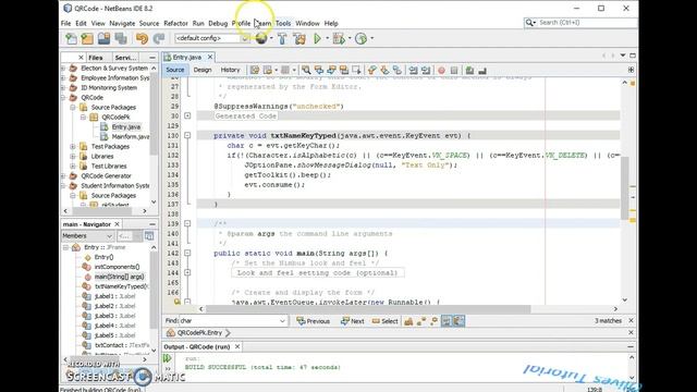 Java Netbeans Tutorial - How to make jTextField accepts only letters or numbers/digits смотреть онлайн