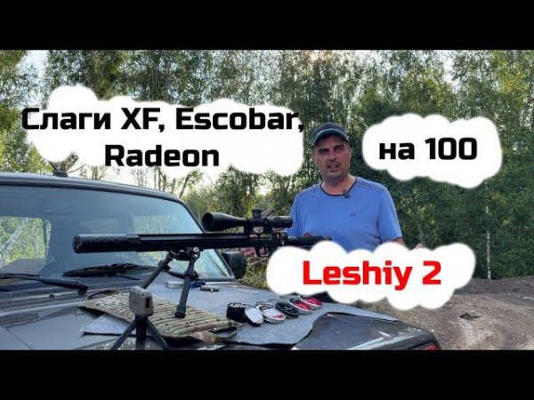 Леший 2 7,62 600мм на 100, тест слагов. #леший2 #leshyi2