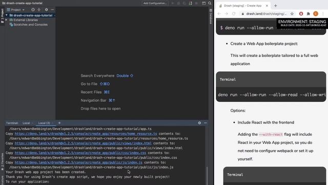 Drash - v1 - Create App смотреть онлайн