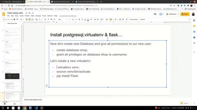 Install postgresql,virtualenv & flask смотреть онлайн