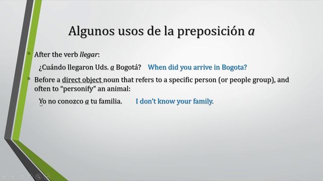 Preposiciones a, de y en смотреть онлайн