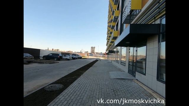 Вход в подъезды ЖК Москвичка с внешней стороны смотреть онлайн