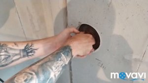 Монтаж Бризера Тион 3S в ручную в откос окна