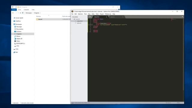 COMO enlazar HTML con CSS en SUBLIME TEXT ?✅? смотреть онлайн