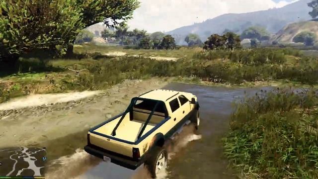 GTA 5 PC 4x4 Big Truck Mudding And Off Road GTX 980 1080p HD смотреть онлайн