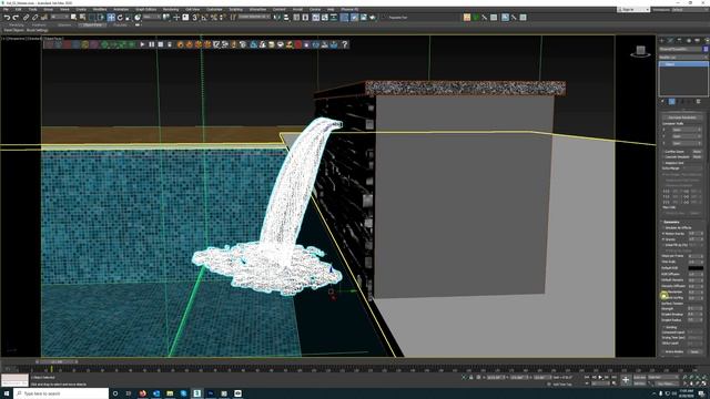 Learn how to create waterfall features on Phoenix and 3ds Max in minutes! Easy liquid tutorial! смотреть онлайн