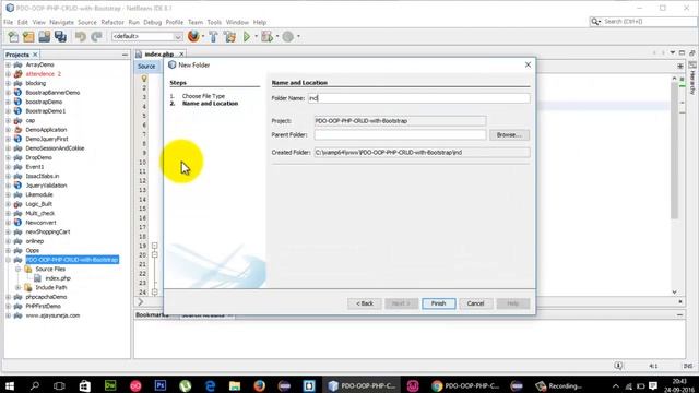 PDO-OOP-PHP-CRUD-with-Bootstrap 2016 (Select Query) | Part-2 смотреть онлайн
