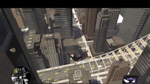 полёты на паутине в spider man web of shadows