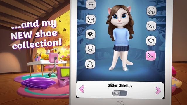 My Talking Angela - School Morning Routine (Gameplay) смотреть онлайн