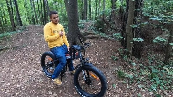 Электровелосипед HIPER Engine BX655 Graphite обзор и ТЕСТ-ДРАЙВ в лесу