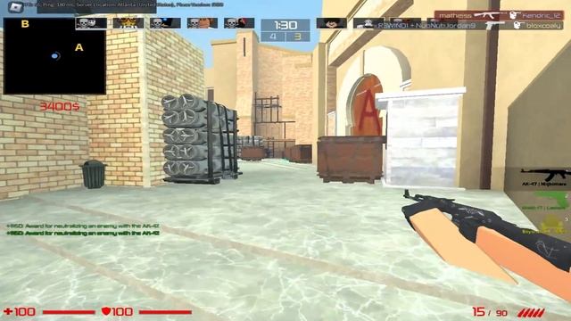 Roblox Counter Blox: Reimagined #Roblox #counterblox #cbr смотреть онлайн