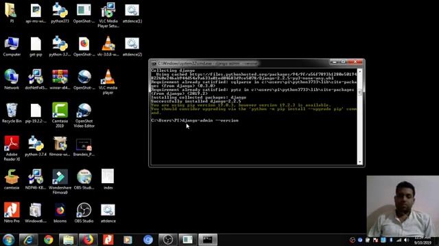 Django Installation, Project Startup on Pycharm -by Pradeep Sharma sir смотреть онлайн