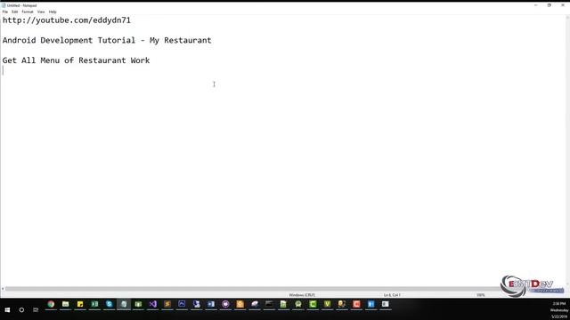 Android Development Tutorial - My Restaurant Part 2a Create REST API Backend with MSSQL смотреть онлайн