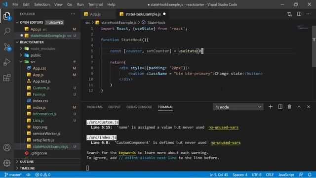 useState React Hook | Reactjs Tutorials смотреть онлайн