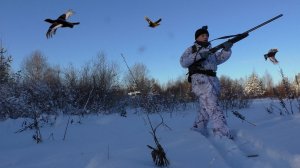ВОТ ТАК НАРВАЛСЯ! Охота на тетерева на лунках зимой 2024.