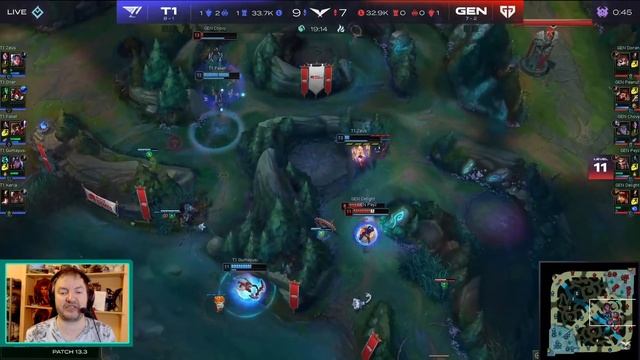 ОБЗОР T1 против GEN Игра 1 - LCK KOREA | League of Legends Lolesports Worlds LCK 2023 смотреть онлайн