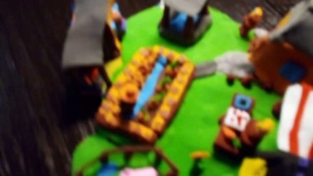 Деревня (майкрафт) из пластилина ✅ {И день рождения??} Arsa смотреть онлайн