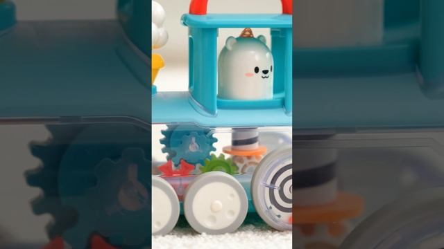 Игрушка паровоз Happy Train | Happy Baby смотреть онлайн