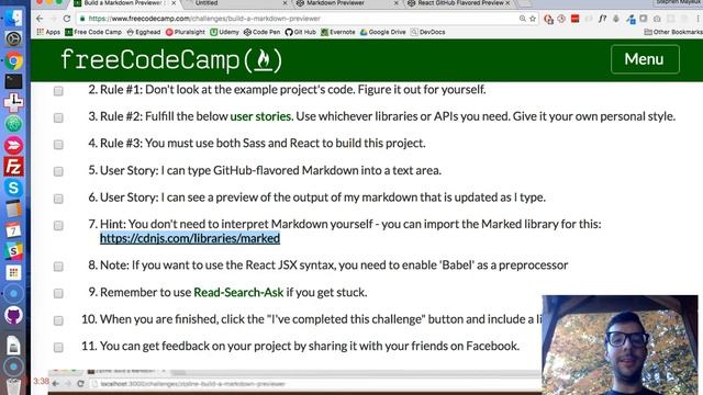 React Project 1 - Codepen Setup смотреть онлайн