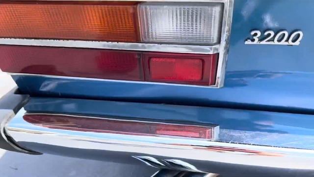 1973 FIAT 130 3.2 Coupe Walk-around Video
