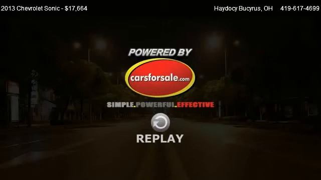 2013 Chevrolet Sonic 4dr Sdn Auto LT - for sale in Bucyrus, OH 44820 смотреть онлайн