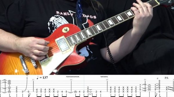 Crazy Train Guitar Tab by Abraham Myers