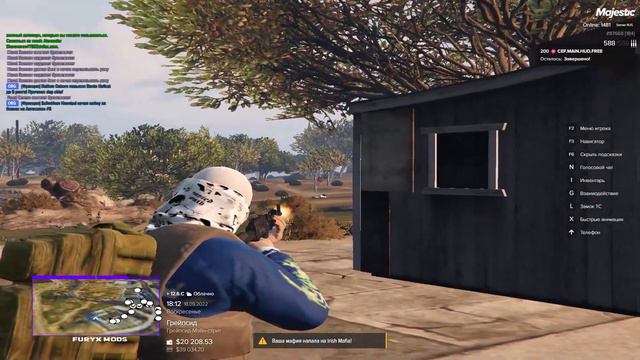 ВСАДИЛ БОЛЕЕ 2000 ПАТРОН И ЗАНЯЛИ 2 МЕСТО || МЦЛ GTA 5 Majestic смотреть онлайн