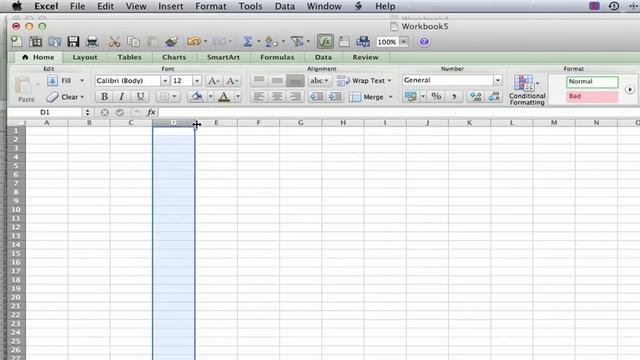 How to Format Column Widths in Pixels in Excel 2007 : MS Excel Tips смотреть онлайн