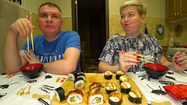 Мукбанг ого как ПОДОРОЖАЛА доставка еды! Вован ОТЛИЧИЛСЯ! ВКУСНЯШКИ на ужин! Роллы, суши лапша Вок смотреть онлайн