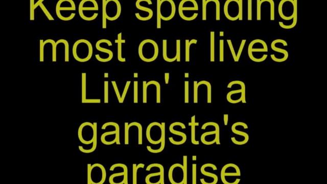 Coolio - Gangsta's Paradise Lyrics HD