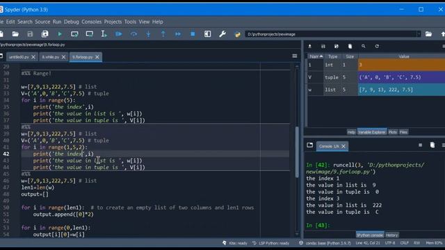 While and For Loop in Python смотреть онлайн