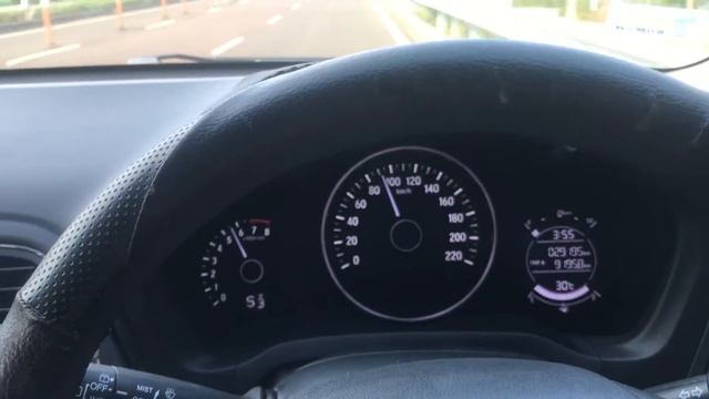 Honda hrv 1.5l acceleration 0-100km/h+vtec kicked in