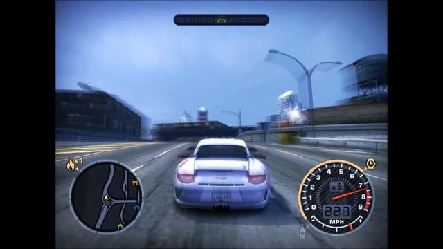 NFSMW Porsche 911 GT3RS Gameplay (with Agera R)