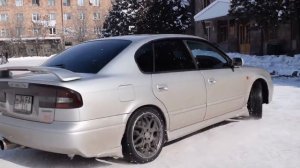 Субару Легаси Б4 Дрифт на снегу ||| Winter Drift Subaru Legacy B4