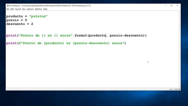 Python - Nivel 11 - Reto 13 - Dar formato con F-strings смотреть онлайн