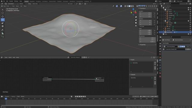 Blender 2.93 - GEOMETRY NODES in ONE MINUTE! смотреть онлайн