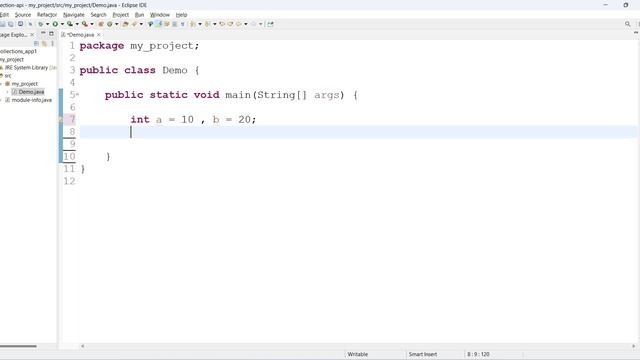swapping of two numbers in java without third variable | Java code | Hindi | Java Tutorial смотреть онлайн