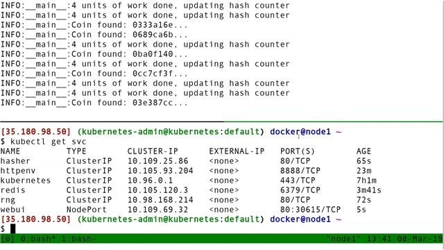 307 - Exposing the web UI with a NodePort service смотреть онлайн