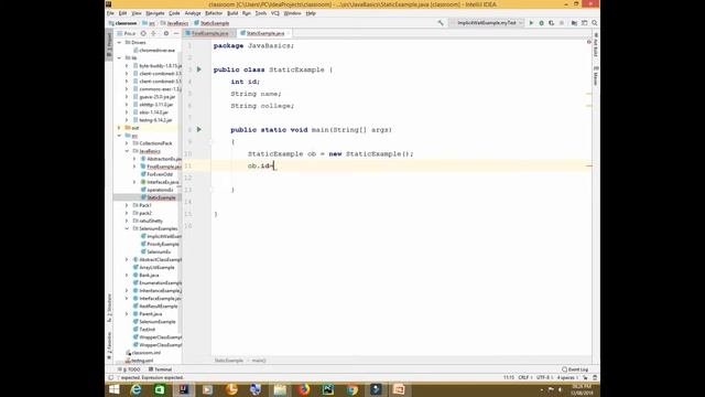 final & static keywords in java смотреть онлайн