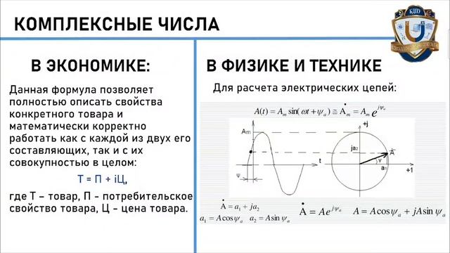 О целесообразности рассмотрения комплексных чисел в школьном курсе математики смотреть онлайн