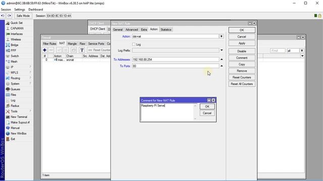 MikroTik Tutorial 28 - Port Forwarding смотреть онлайн